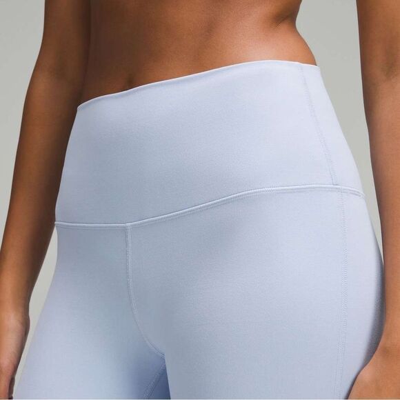 LuluLemon leggings size 4, gently used, light blue color - Picture 2 of 6